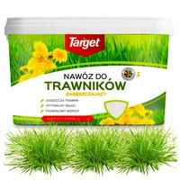 Nawóz do trawników trawy z chwastami zagęszcza wypiera chwasty TARGET 8 kg