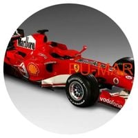 Opłatek na tort Urodziny Ferrari Auto Samochód F1 Mc Laren Fura Bryka