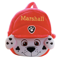 Plecak dziecięcy do przedszkola pluszowy torba miękka Psi Patrol Marshall