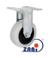 koło meblowe tworzywo+guma 60mm obudowa stała m63t - kl060 sta g