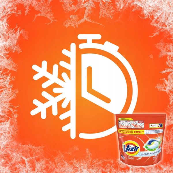 Vizir Alpine Fresh PODS Kapsułki do prania 3x50 prań zdjęcie 5