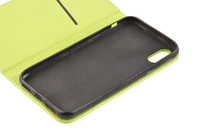 Etui Smart do Apple iPhone X / Xs limonka zdjęcie 4