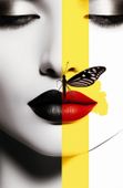 Plakat 53x81cm Motyla Piękność