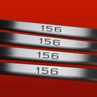 Listwa progowa ALFA ROMEO 156 Stal nierdzewna 304 mat 4szt