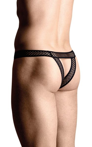 Mens Thongs 4486 - Black S/M zdjęcie 2