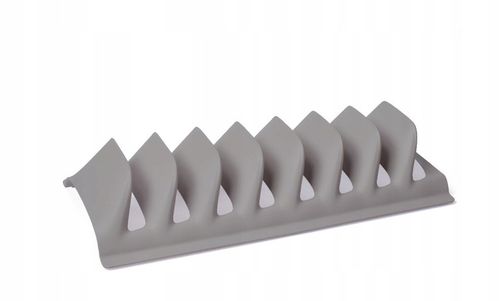 STOJAK NA TALERZE POKRYWKI PRACTIC SZARY 30 x 13 CM na Arena.pl