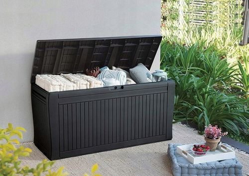 Skrzynia ogrodowa KETER Comfy Storage Box 270l Brąz na Arena.pl