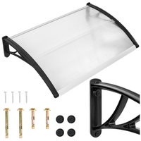 Daszek nad drzwi zadaszenie 150x100 cm przezroczysty