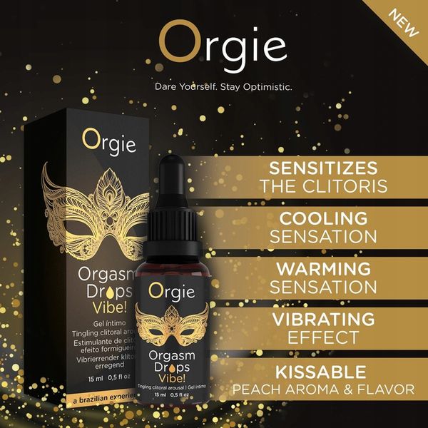 ORGIE STYMULUJĄCY ŻEL DO ŁECHTACZKI ORGASM DROPS zdjęcie 16