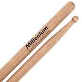 Pałki pałeczki perkusyjne Hikora Naturalne Millenium 5A Hickory Round