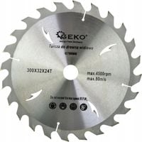 Tarcza do drewna 300x32x24T widiowa GEKO G78080