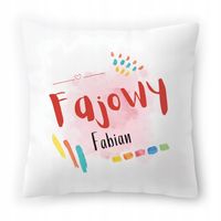 Poduszka Dla Fabiana Na Urodziny Imieniny Prezent Z Nadrukiem Ze Zdjęciem