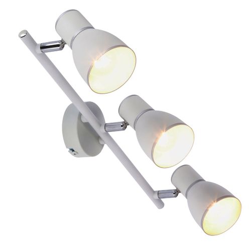 Fido listwa 3x40W E14 biały+chrom na Arena.pl