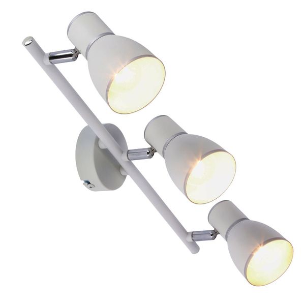 Fido listwa 3x40W E14 biały+chrom zdjęcie 9