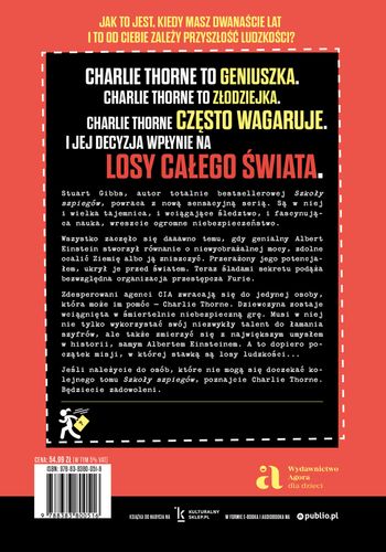 Charlie Thorne i równanie Einsteina na Arena.pl