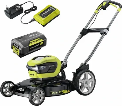 Kosiarka AKUMULATOROWA MULCZOWANIE RYOBI 36V 4Ah zdjęcie 1