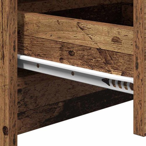 Szafka Nocna z szufladą z Stare drewno 38 x 34 x 61 cm na Arena.pl