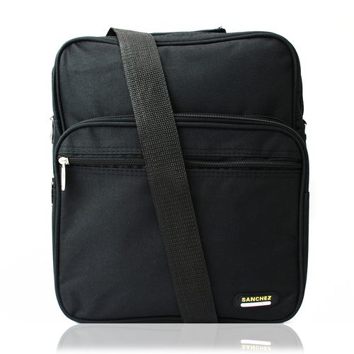 torba męska do pracy z nylonu sanchez - czarna na Arena.pl