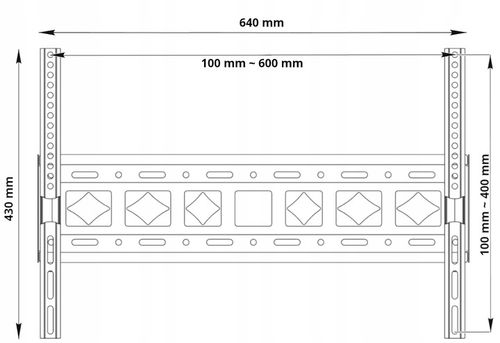 UCHWYT DO TELEWIZORA 32-85 CALI obrotowy EXTRA MOCNY DO 45KG wieszak TV hak na Arena.pl