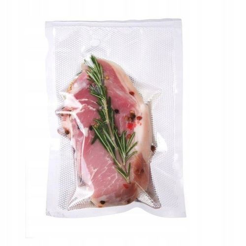 Worki moletowane do pakowarek listwowych i sous vide 150x250 mm, 100 szt. na Arena.pl