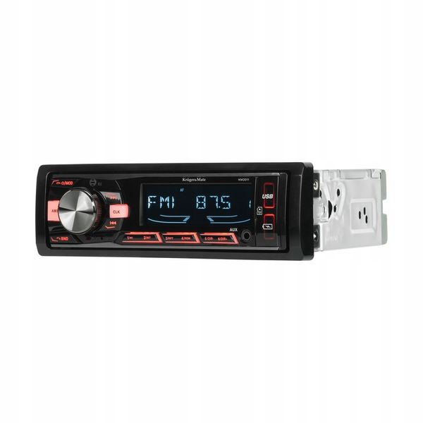 Radio samochodowe Bluetooth Kruger&Matz 1 DIN USB AUX PILOT microSD zdjęcie 5