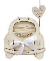 Kartka auto PREZENT na ŚLUB WESELE pamiątka ślubu personalizowana