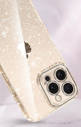 Etui do iPhone 16 Pro Max SILIKONOWE BROKAT clear CASE + SZKŁO OCHRONNE 9H na Arena.pl