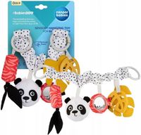 CANPOL BABIES ZAWIESZKA SENSORYCZNA DO WÓZKA FOTELIKA KONTRASTOWA BABIESBOO