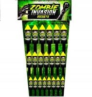Zestaw 21 rakiet ZOMBIE INVASION RS21Z Klasek