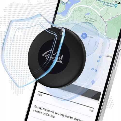 Lokalizator GPS Mini Do Kluczy Auta Kota Roweru Psa Czarny Android + na Arena.pl