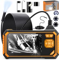KAMERA ENDOSKOPOWA INSPEKCYJNA 5M FULL HD 8x LED ENDOSKOP DUŻY LCD 4,3''