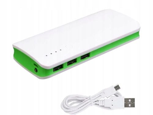 POWERBANK POWER BANK SLIM 20000mAh Z DIODAMI MICRO USB ALU POWER-BANK v2 na Arena.pl