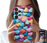 ETUI DO SAMSUNG GALAXY A32 4G - KOLOROWE SERCA MOŻLIWOŚĆ PERSONALIZACJI