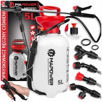 OPRYSKIWACZ RĘCZNY CIŚNIENIOWY OGRODOWY 5 L LANCA 170CM 3BAR MOCNY MAPOWER