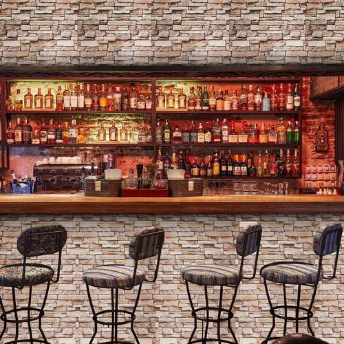 10x Samoprzylepne Panele Ścienne Tapeta z Cegły Panel Ścienny 3D 77 x 70cm na Arena.pl