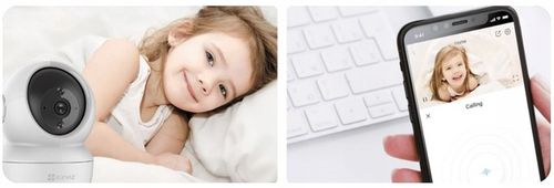 Kamera WiFi EZVIZ CP1 4MPx 2K+ Niania Obrotowa Audio Mikrofon Głośnik na Arena.pl