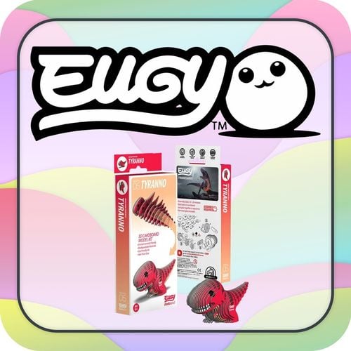 Dinozaur Tyranozaur Eugy. Eko Układanka Puzzle 3D. na Arena.pl