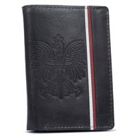 duży portfel męski z nubukowej skóry naturalnej