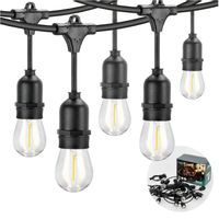 Girlanda ogrodowa LED BAJA ozdobna 10m + 20 żarówek barwa ciepła na taras