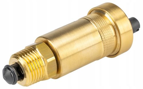 ODPOWIETRZNIK AUTOMATYCZNY AUTOMAT MOSIĘŻNY PROSTY 1/2" Z ZAWOREM na Arena.pl