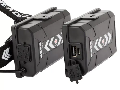 Latarka czołowa bailong led xhp360 powerbank zoom na Arena.pl