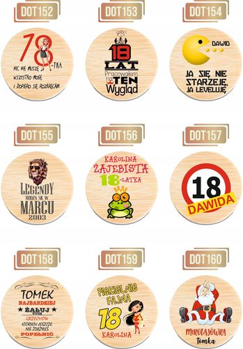 OTWIERACZ do piwa DREWNIANY personalizacja TWÓJ NAPIS PIWI DZWONI MUSZĘ IŚĆ na Arena.pl