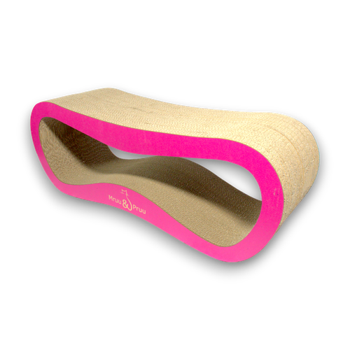 Drapak dla kota LEON | różowy | 78x28x24 cm | MruuPruu na Arena.pl