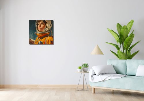 Obraz 50x50cm Pionierka Kosmosu na Arena.pl
