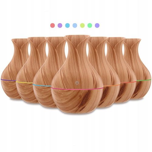 NAWILŻACZ POWIETRZA DYFUZOR ZAPACHOWY + 12x OLEJKI ETERYCZNE AROMATERAPIA na Arena.pl