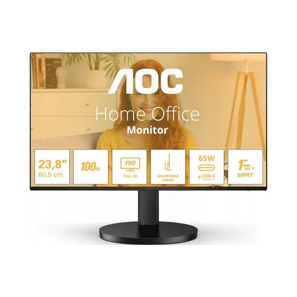 Monitor LED 24" AOC 24B3CF2 zdjęcie 1