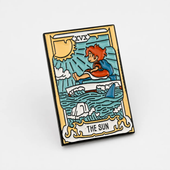 Tarot | 3 cm | Metal | Przypinka Anime | Ponyo