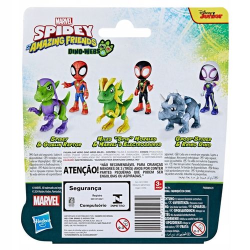 Spider-Man Spidey Dino-Webs Zestaw figurek Miles i Electrosaurus Hasbro na Arena.pl
