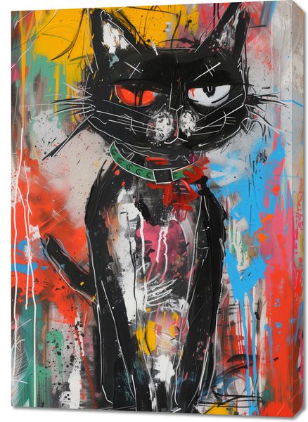 Obraz 70x100cm Gburowaty Kiciak zdjęcie 1