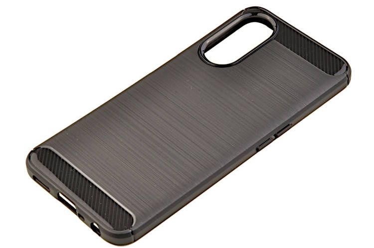Etui Carbon Pro do Oppo A78 5G czarny zdjęcie 1